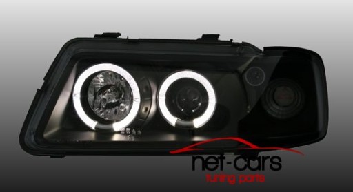 ЛАМПЫ ФАР AUDI A3 S3 8L ANGEL EYES LED B