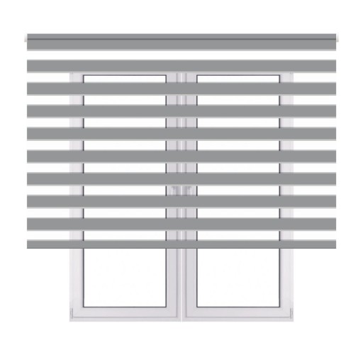 Рулонная штора «День и Ночь» FREE HANGING WALL 50x170
