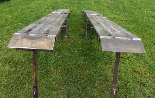 Najazdy łączone ALUMINIOWE 4000x370x110mm 3,5t. PL