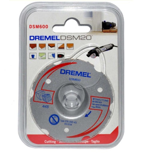 Uniwersalna wypukła tarcza do cięcia DSM600 DREMEL