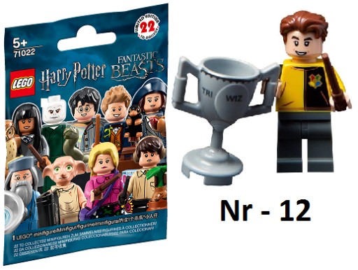 LEGO 71022 MINIFIGURES HARRY POTTER NR 12 CEDRIC DIGGORY