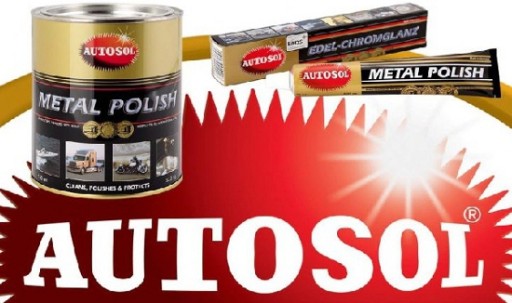 AUTOSOL METAL POLISH 75мл ПОЛИРОВАЛЬНАЯ ПАСТА ДЛЯ МЕТАЛЛА