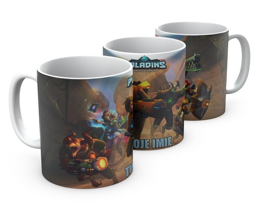 PALADINS MUG, кружка геймера, 330 мл, + именной ящик