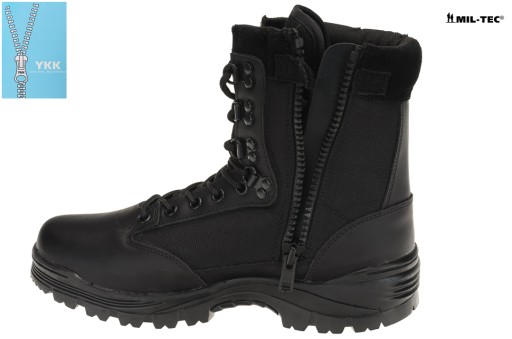 Mil-Tec BUTY Taktyczne z ZAMKIEM Ochrona YKK 41