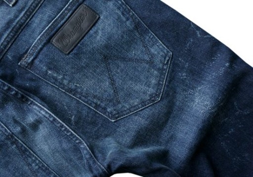 Джинсы скинни WRANGLER BRYSON BLACKOUT BLUE W27 L32