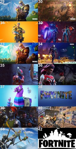 Fortnite fototapeta naklejka dziura w ścianie100cm