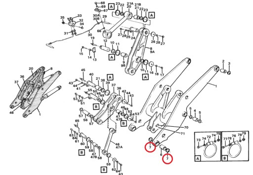 КОЛЬЦО КРЕПЕЖНОЕ КОВША VOLVO L150 11005017