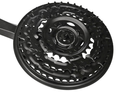 ВЕЛОСИПЕДНЫЙ ШАТАНС SHIMANO FC-TY301 42/34/24, 3-РЯДНЫЙ КОМПЛЕКТ C. KOR81