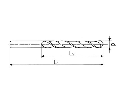 WIERTŁO WIERTŁA DO METALU KOBALTOWE FI 3.8 MM HIT!