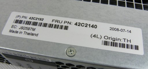 Блок питания IBM 42C2140 DS3200 DS3300 DS3400 EXP3000