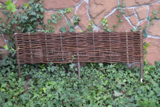 WICKER PALISADE Забор 40/120 с плетеной кромкой