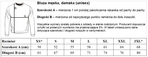 BLUZA Z WŁASNYM nadrukiem GRAFIKA NAPIS LOGO L