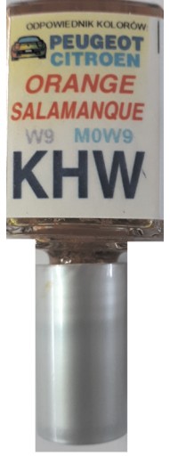 CITROEN PEUGEOT KBL JAUNE CITRUS LAKIER ZAPRAWKA