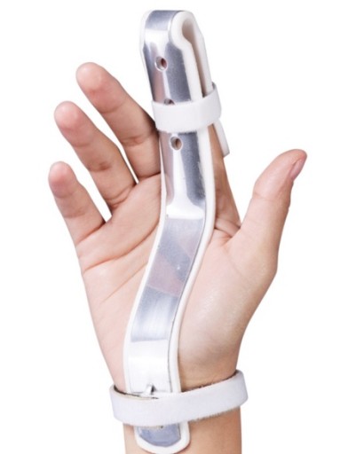 STABILIZATOR SZYNOWY ORTEZA PALCA SZYNA NA PALEC M
