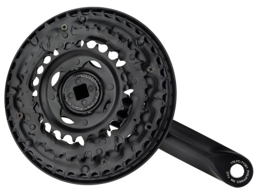 Шатун Shimano FC-TY301 170 мм 42 Z MTB ОРИГИНАЛЬНАЯ OEM ЗВЕЗДОЧКА