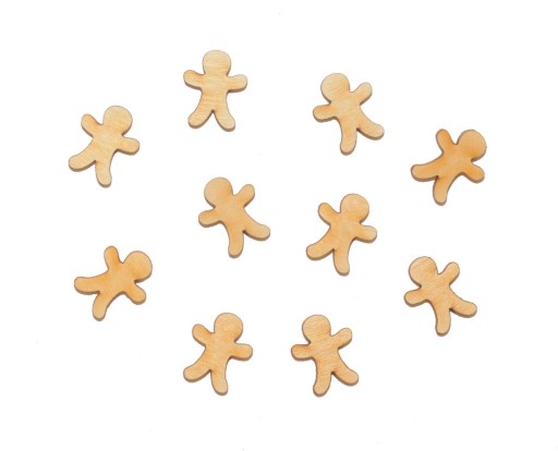 COOKIE SCRAPKI Скребок для печенья из фанеры, 10 шт.