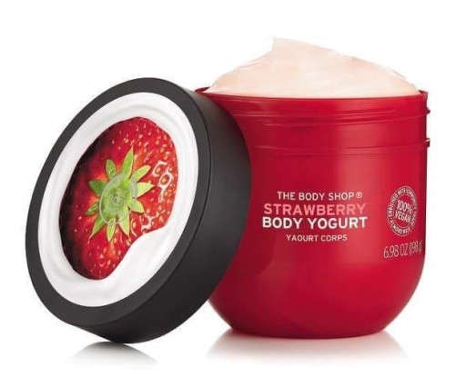 THE BODY SHOP Клубничный йогурт для тела STRAWBERRY BODY YOGURT 200 мл