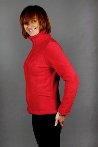 Bluza Polarowa Damska Ciepła POLAR MAX02 XXL czerw