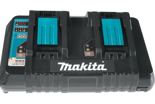 ЗАРЯДНОЕ УСТРОЙСТВО MAKITA 2-РОЗЕТКИ (ПОРТЫ) 18V DC18RD LI