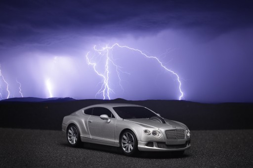 Мышь Bentley Continental GT Autodrive org. графит