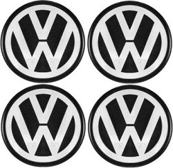 NAKLEJKI ZNACZKI EMBLEMATY NA FELGI DEKIELKI KOLPAKI VW 55mm 60mm 70mm 90mm