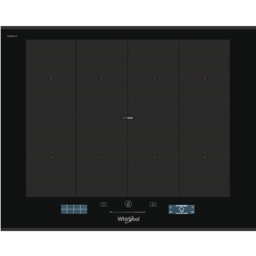 Whirlpool SMP658C/BT/IXL индукционная плита 8 катушек + TFT-дисплей