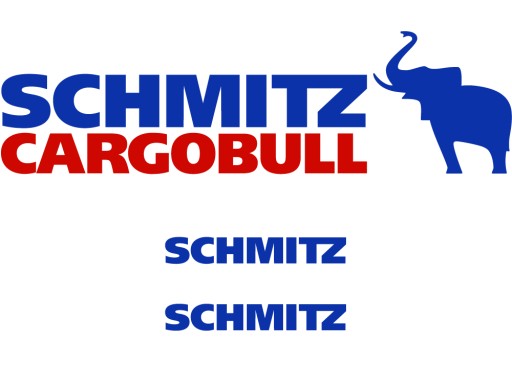 Наклейка SCHMITZ CARGOBULL на полуприцеп