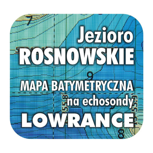 Озеро Росновское, батиметрическая карта Lowrance BG