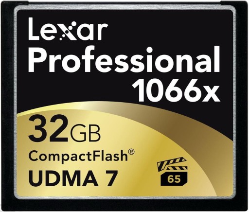 Карта памяти Lexar Compact Flash CF, 32 ГБ, 160 МБ/с W18D100