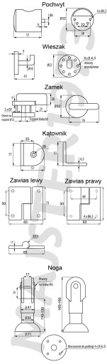 ОБОРУДОВАНИЕ ДЛЯ САНИТАРНЫХ КАБИН, РАЗдевалок, ТУАЛЕТА, СЛЕВА, БЕЛЫЙ МАТЕРИАЛ