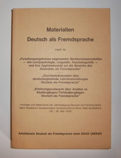 Materialien Deutsch als Fremdsprache вес 14