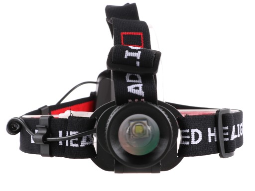 Налобный фонарь CREE LED 3W с фарой ZOOM 1100