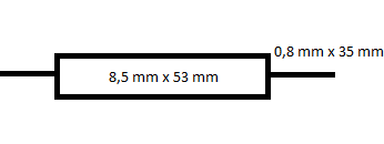 Резистор SUPERES Ty-Ohm 68 Ом без индукции 68R0 10W