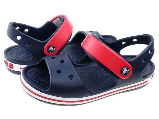 Босоножки Crocs Crocband Sandal 12856 темно-синие размер 23-24