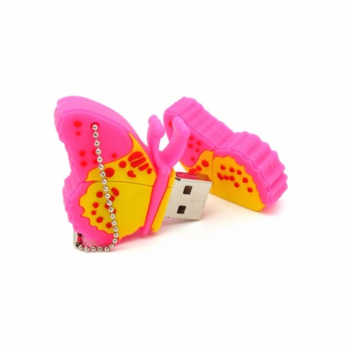 USB-накопитель 16 ГБ BUTTERFLY BUTTERFLY РОЗОВЫЙ ДОСТАВКА В ТЕЧЕНИЕ 24 ЧАСОВ