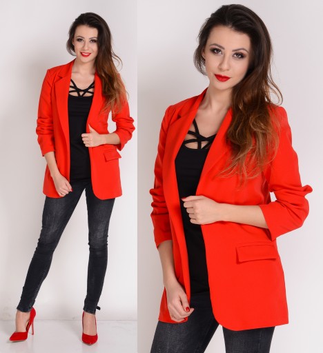 Итальянский пиджак Perfect Fit RED S/36