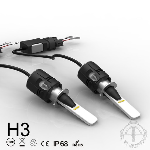 ŻARÓWKI H3 LED MINI B6 CSP CANBUS GENERACJA VI