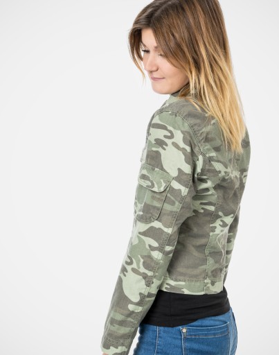 Толстовка женская армейская Katana Jacket Camo 410 л зеленая