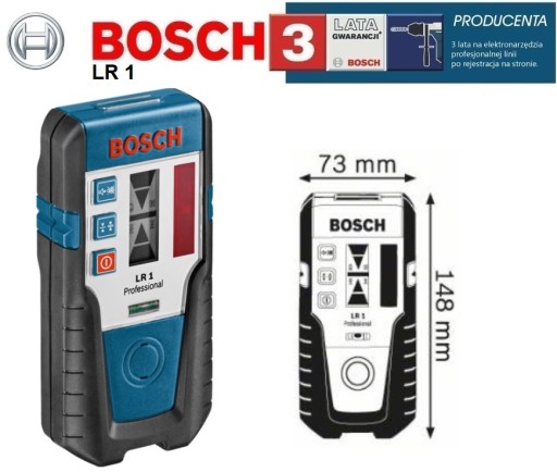 ПРОФЕССИОНАЛЬНЫЙ ЛАЗЕРНЫЙ ПРИЕМНИК BOSCH LR 1