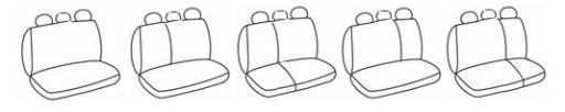 erKP POKROWCE VW Passat B5 B6 B7 Audi A3 A4 A6 80