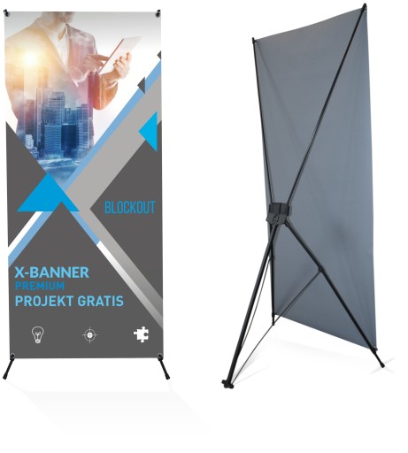 X-BANNER PREMIUM Spider 120x210 БЛОКАУТ ПРОЕКТ