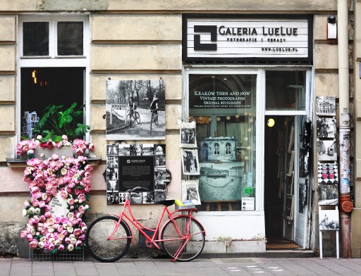 Tramwaj, Kraków. Zdjęcie na płótnie. 1929r. LueLue