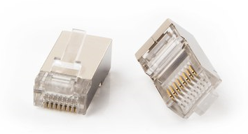 50 шт. РАЗЪЕМЫ RJ 45 FTP ЭКРАНИРОВАННЫЕ Lanberg.