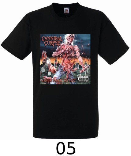 ФУТБОЛКА Cannibal Corpse МНОГИЕ МОДЕЛИ XL