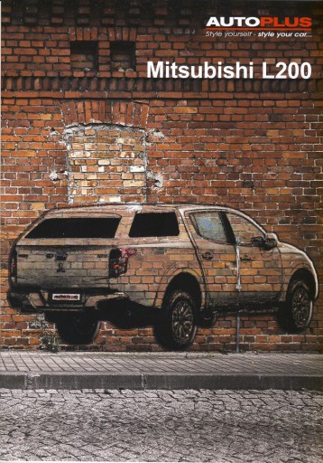 Брошюра об аксессуарах Mitsubishi L200, 2015 г., Австрия