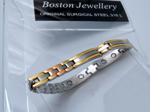 МАГНИТНЫЙ БРАСЛЕТ ЖЕНСКОГО ЗДОРОВЬЯ ВЫСОКОЙ МОЩНОСТИ BOSTON JEWELLERY ORIGINAL