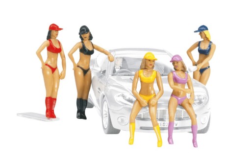 Набор фигурок Hostess Pit Babes 1/32 Carrera 21114