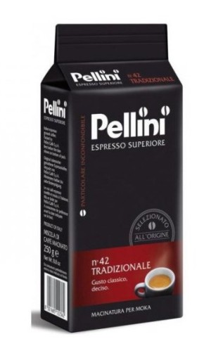 Кофе Pellini №42 Tradizionale для кофеварок из Италии