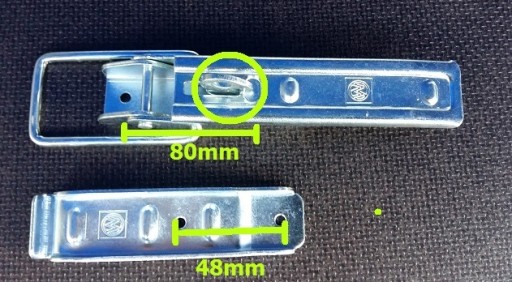 Крючок SIDE CLOSURE, оцинковка, комплект WINTERHOFF, ДЕШЕВО
