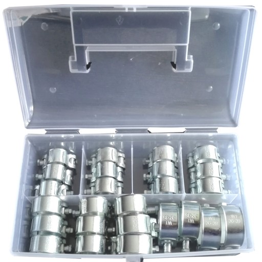 GBS CLAMP с шарнирной застежкой НАБОР 25 шт.